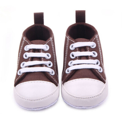 

2017 Soft Infant Newborn Baby Boy Girl Kid Soft Sole Shoes Sneaker Newborn 0-12Months