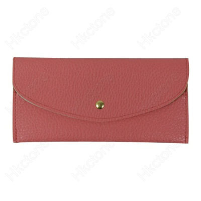 

Women Fashion Faux Leather Thin Purse Long Clutch Wallet Card Holder Handbag