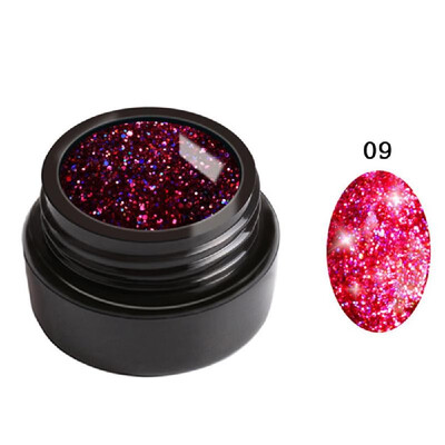 

5ML UV Gel Nail Polish Long-lasting Glitter Shining Gel Manicure Soak Off Nail Art Varnish