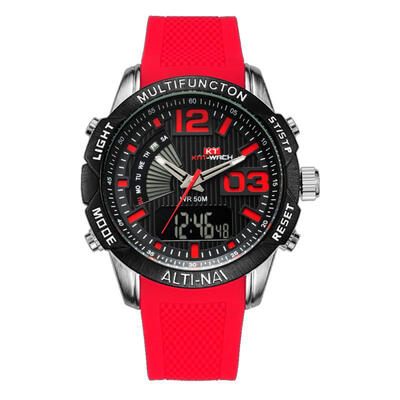 

Multi Fashionable Sport Electric Watch Waterproof Quartz Night Light Wristband For Men