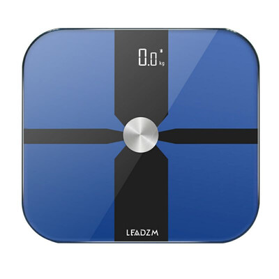 

Bluetooth Scale Body Weight Fat BMI Bone Analyzer For iOS Android LEADZM US