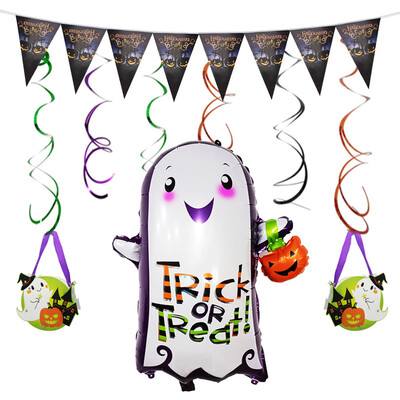 

Toponeto Combination Balloon Halloween Celebration Party Decoration