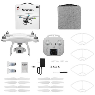 

WLtoys XK X1 Drone with Camera 1080P 2-Axis Self-stabilizing Gimbal GPS Return Brushless Motor 5G Wifi FPV Live Video 17 Mins Flig