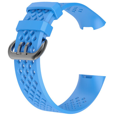 

〖Follure〗New Fashion Sports Breathable Silicone Bracelet Strap Band For Fitbit Charge 3