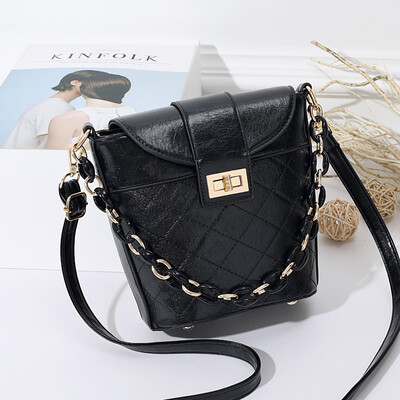 

Lock chain bag new fashion summer fashion casual Ling single shoulder satchel mobile phone bag