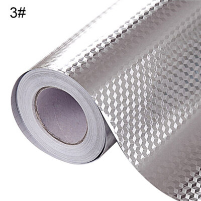 

Kitchen Waterproof Oil-proof Lattice Self Adhesive Decor Sticker Wall Paper