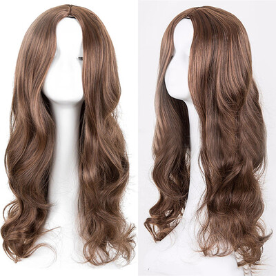 

Gobestart Long Loose Wavy Syntheic Wig Front Wig Curly Full Natural Hair Wigs Women