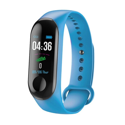 

M3plus Smart Band Color Screen Smart Bracelet Waterproof Sport Smartband Step Counter Pedometer