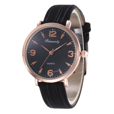 

Ultra-thin digital leather womens watch student fashion watch