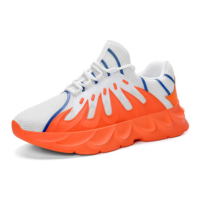 

Fashion ultra-light shock-absorbing running shoes flying woven mesh breathable fitness running shoes sneakers shoe