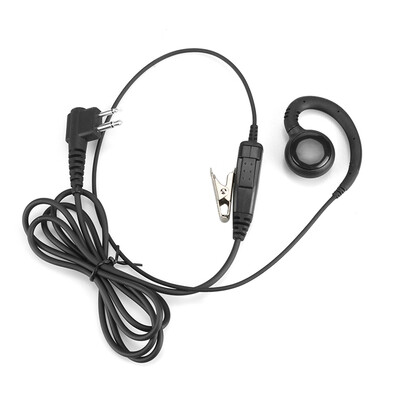

EP5702 2 Pin Big G Shape Earpiece Headset Walkie Talkie Earphone Replacement for Motorola GP88 GP300 GP308 GP2000 GP3688 CP040