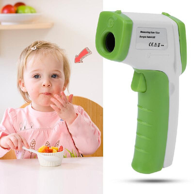 

Muti-fuction BabyAdult Digital Thermometer LCD Display Infrared Forehead Body Thermometer Gun Temperature Measurement Device