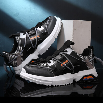 

Fashion mens shoes trend wild sports casual shoes shoes breathable mesh surface running tide shoes