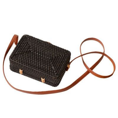 

Bags 2019 New Fashion Women Casual Girls Exquisite Straw Bag Rattan Hot Sales Shoulder Handbag Summer Beach Crossbody