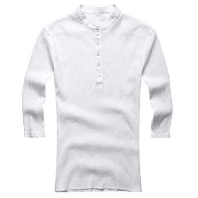 

2018 Casual Mens T-Shirt V Neck Button Solid Color Short Sleeve T-Shirt Tee Tops For Men