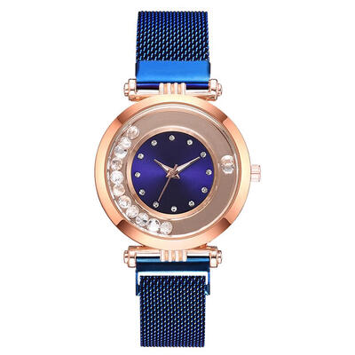 

Bead Dial Women Watches Magnetic Buckle Wristwatch Luxury Fashion Relogio Feminino High Quality Quartz Clock Cuckoo 50