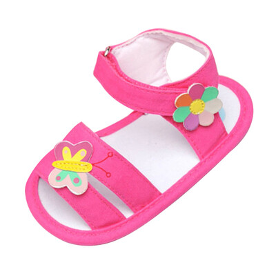 

Fashion Summer Baby Girls Breathable Butterfly Anti-Slip Soft Shoes Toddler Sandals Baby Shoes 2019 New