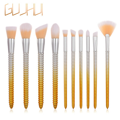 

〖Follure〗10x Pro Makeup Brushes Set Foundation Powder Eyeshadow Eyeliner Lip Brush Tool