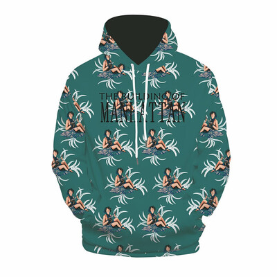 

Toponeto Mens Autumn Spring Fashion 3D Printing Hoodie Hooded Loose Long Sleeve Top