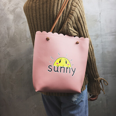 

Tailored Unisex Fashion Print Letter Casual Handbag Shoulder Bag Tote Zipper Bag