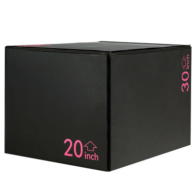 

Fitness 3 in 1 Foam Jumping Box Plyometric Box for Jump Training