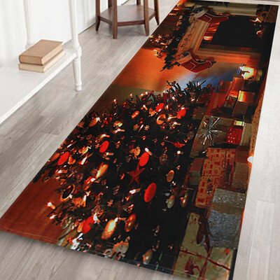 

〖Follure〗Merry Christmas Welcome Doormats Indoor Home Carpets Decor 60x180CM