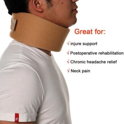 

Soft Foam Cervical Collar Neck Brace Support Shoulder Pain Relief Therapy SML