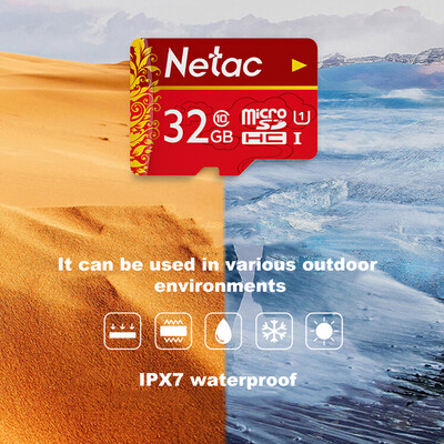 

Netac TFMicroSDMemory Card U1 C10 Traffic Recorder Monitoring Camera Mobile Phone Storage Card 64GB