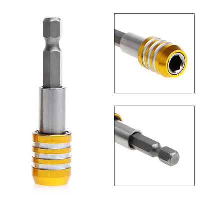 

New 60mm 14" Magnetic Hex Shank Quick Release Drill Bit Screwdriver Holder Rod