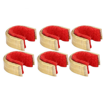 

Greensen 6pcs Archery Bow String Buckle Clips Copper Nocking Points For Stabilizing the Bow