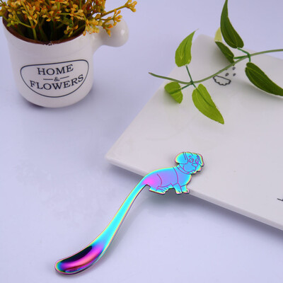 

Gobestart Cute Mermaid Spoon Handle Spoons Flatware Coffee Drinking Tools Kitchen Gadget