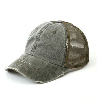 

Ponytail Baseball Cap Messy High Buns Mesh Trucker Visor Summer Beach Hat Womens