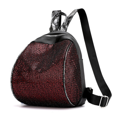 

Tailored Women Bag Sequin Shoulder Bag Fashion Ladies Backpack Student Travel Backpack