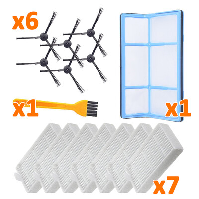 

Dust Filter Side Brush Kits For Ilife V5v5sV3V3sv5 ProV50V55 Robot Vacuum
