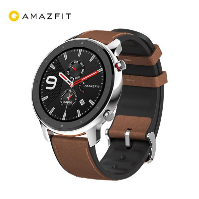 

Global Version Xiaomi Amazfit GTR Smart Watch with GPS 5ATM Waterproof 24 Days Battery Life 12 Sports Mode BT AMOLED Touch Screen