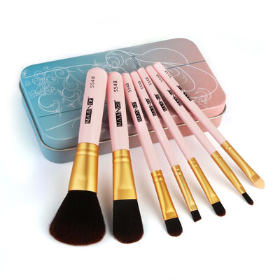 

〖Follure〗7Pc Makeup Brushes Set Powder Foundation Eyeshadow Eyeliner Lip Cosmetic Brush