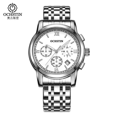 

Augustus OCHSTIN multi-function three-eye calendar multi-function steel mens watch mens watch