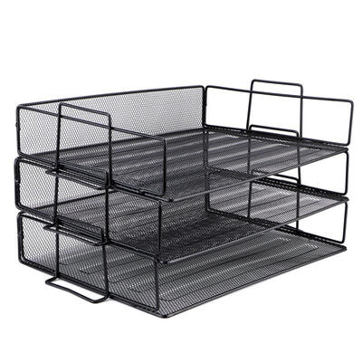 

Greensen Modern Office Display Rack 3-Layer Magazine File Organizer Desktop Document Sorter