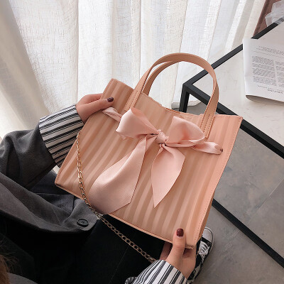 

Summer Mori bag 2019 new minimalist Tote chic chain handbag shoulder bag messenger bag