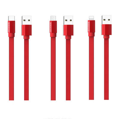 

Borofone BU8 Flat Charge Cord 24A Type C Micro USB Lightning Cord -MICRO USB