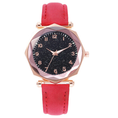

Explosion models hot starry luminous dial fashion ladies octagonal watch simple
