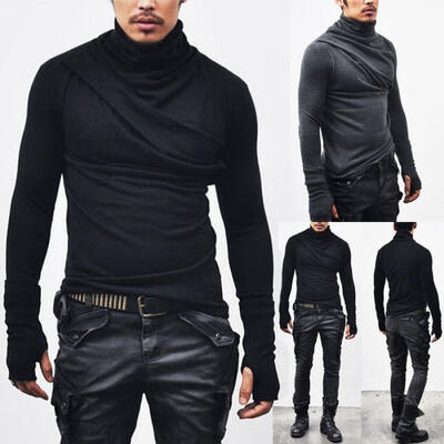 

Fashion Men&39s Slim Fit V Neck Long Sleeve Muscle Tee T-shirt Casual Tops Blouse