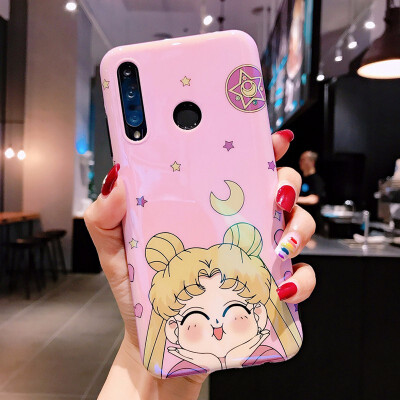 

Pink Japanese Anime Kawaii Sailor Moon Phone Case For Samsung s7edge s8 s8 s9 s9 note8 note9 s10 s10 s10e a8s a9s Cases TPU Sof