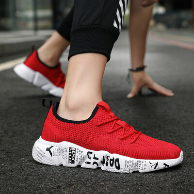 

2019 autumn new mens shoes running low to help the trend large size lightweight mens casual jogging shoes cross-border