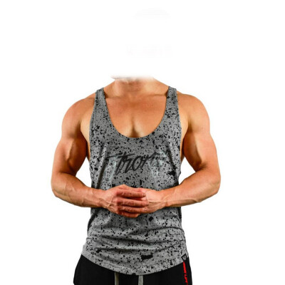 

Men Stringer Bodybuilding Tank Top Gym Fitness Singlet Sleeveless Muscle Vest