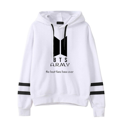 

Herqw61 Womens Girls Kpop BTS Print Fans Hoodie Hip Hop Pullover Sweatshirt Jung Kook Jimin Suga V