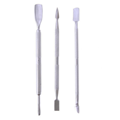 

Stainless Steel Nail Cuticle Pusher Remover Manicure Pedicure Tool Set