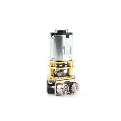 

12V 11RPM Right Angle Self-locking N20 Gear Motor Steel Deceleration Motor for 3D Printing Pen Window Opener