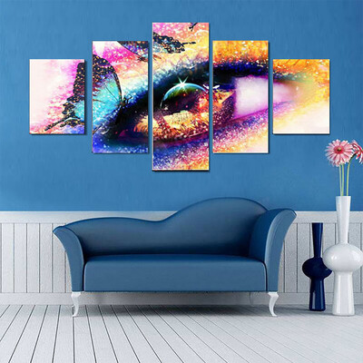 

Gobestart Full Drill DIY 5D Diamond Painting Embroidery Cross Crafts Stitch Kit Home Decor
