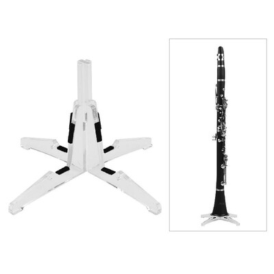 

Detachable Clarinet Stand Holder Support Portable Lighweight Plastic Material